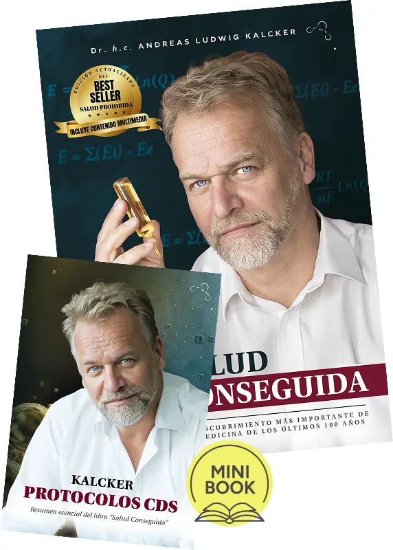 Pack Salud Conseguida + Kalcker, protocolos CDS