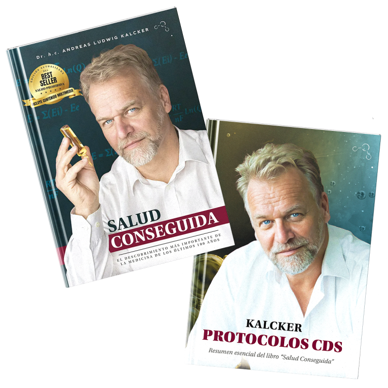 Pack Salud Conseguida + Kalcker, protocolos CDS